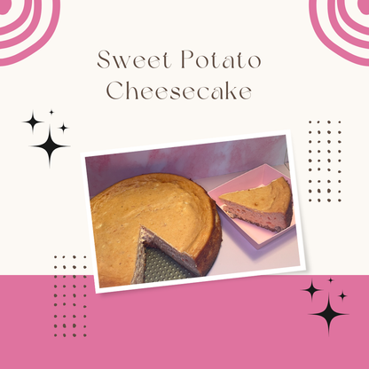 Sweet Potato Cheesecake